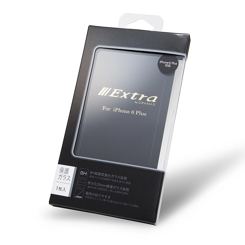EXTRA by GRAMAS Protection Glass 0.33mm EXIP6LNM for iPhone 6s Plus / iPhone 6 Plus　イメージ③